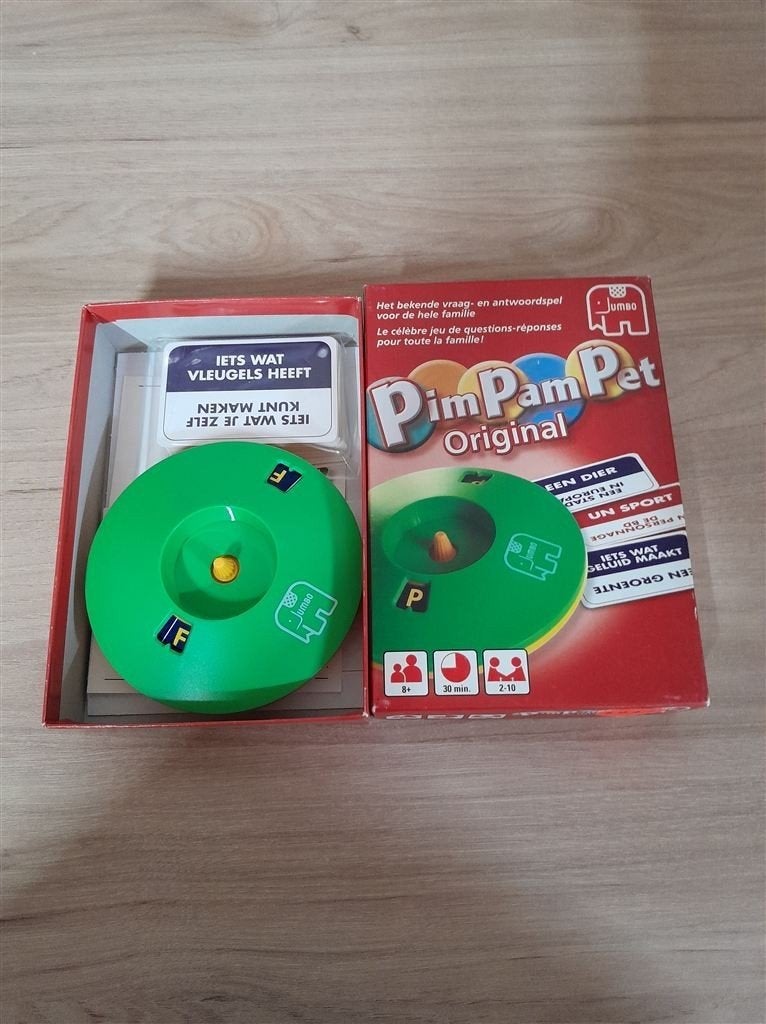 Pim pam pet original - s4947, Hobby en Vrije tijd, Gezelschapsspellen | Bordspellen, Verzenden, Zo goed als nieuw