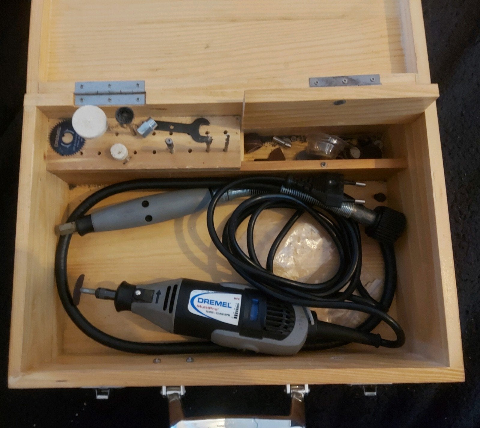 Dremel Multipro 10.000-33.000 rpm met verlengstuk, Ophalen of Verzenden, Zo goed als nieuw