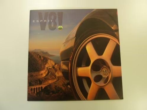 1997 Lotus Esprit V8 Brochure, Ophalen of Verzenden, Gelezen, Overige merken
