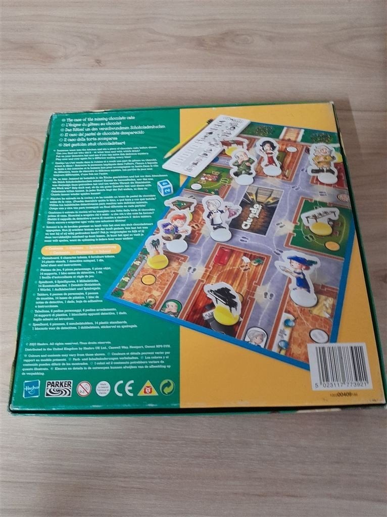 Cluedo junior - het gestolen stuk chocoladetaart - s1472, Verzenden, Zo goed als nieuw