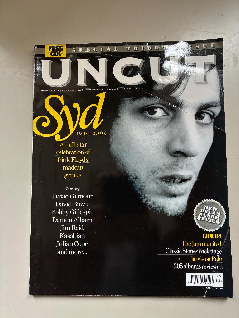 Uncut tijdschrift september 2006 - Syd Barrett tribute, Boeken, Tijdschriften en Kranten, Ophalen of Verzenden, Gelezen, Muziek, Film of Tv