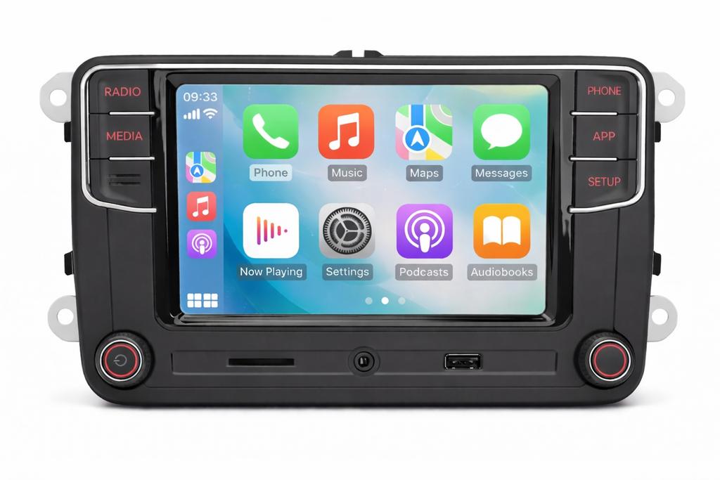 CarPlay Volkswagen RCD330 autoradio, Ophalen of Verzenden, Gebruikt
