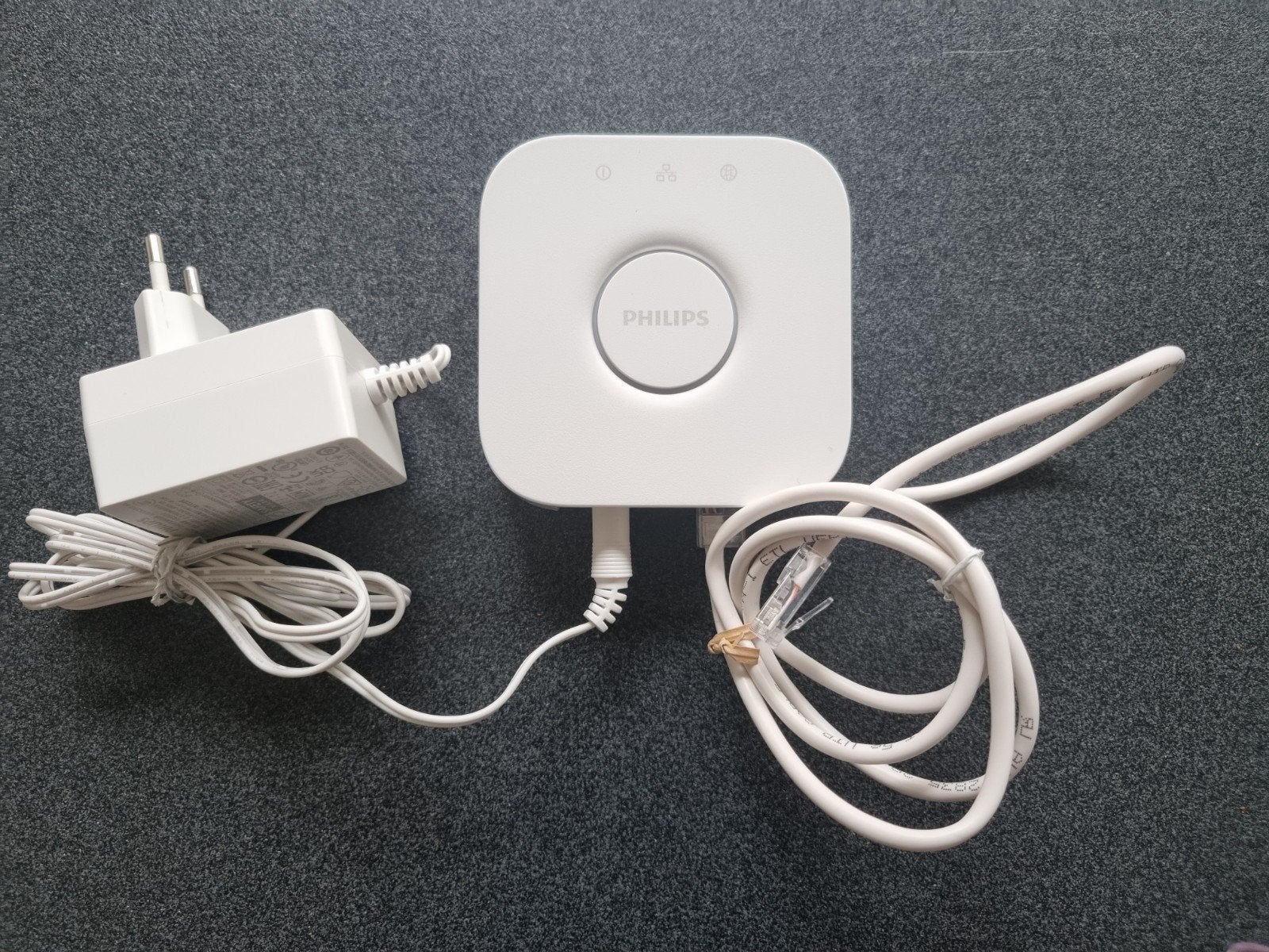 Philips Hue Bridge 2.0, Kunststof, Ophalen of Verzenden, Zo goed als nieuw, Modern