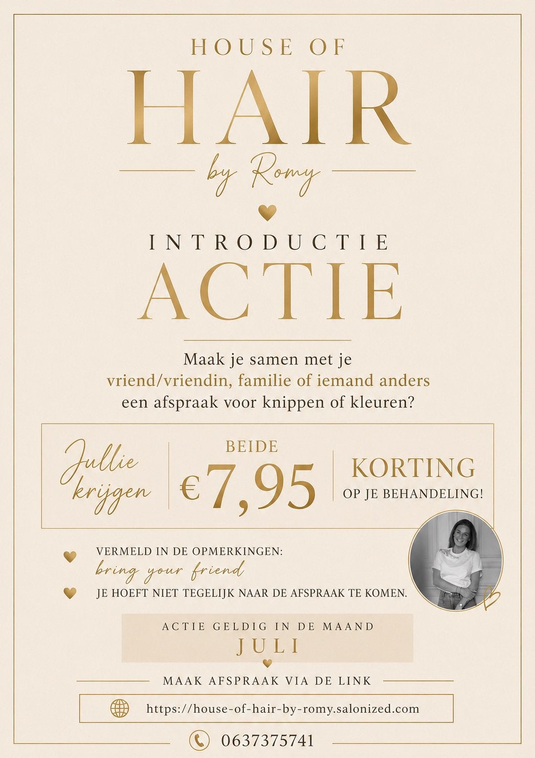 NIEUWE KAPSALON IN VELDHOVEN/ ZEELST, Ophalen, Zo goed als nieuw