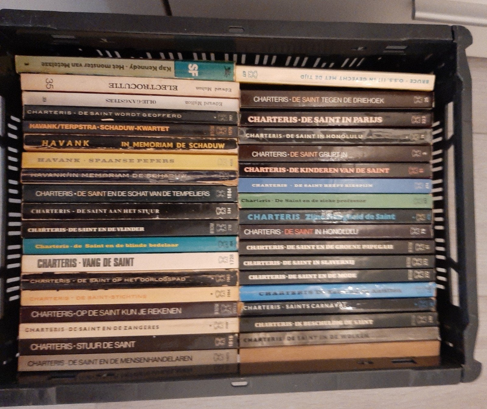 Collectie The Saint Boeken (Simon Templar) + Andere, Ophalen of Verzenden, Gelezen, Leslie Charteris, Nederland