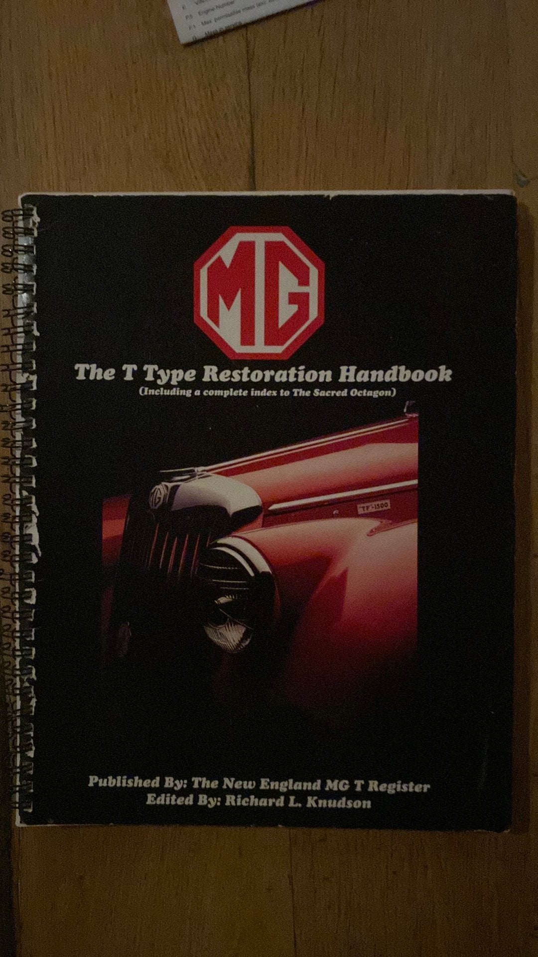 MG T Type Restoration Handbook 1993–TA TB TC TD TF –zeldzaam, Boeken, Ophalen of Verzenden, Gelezen, Overige merken