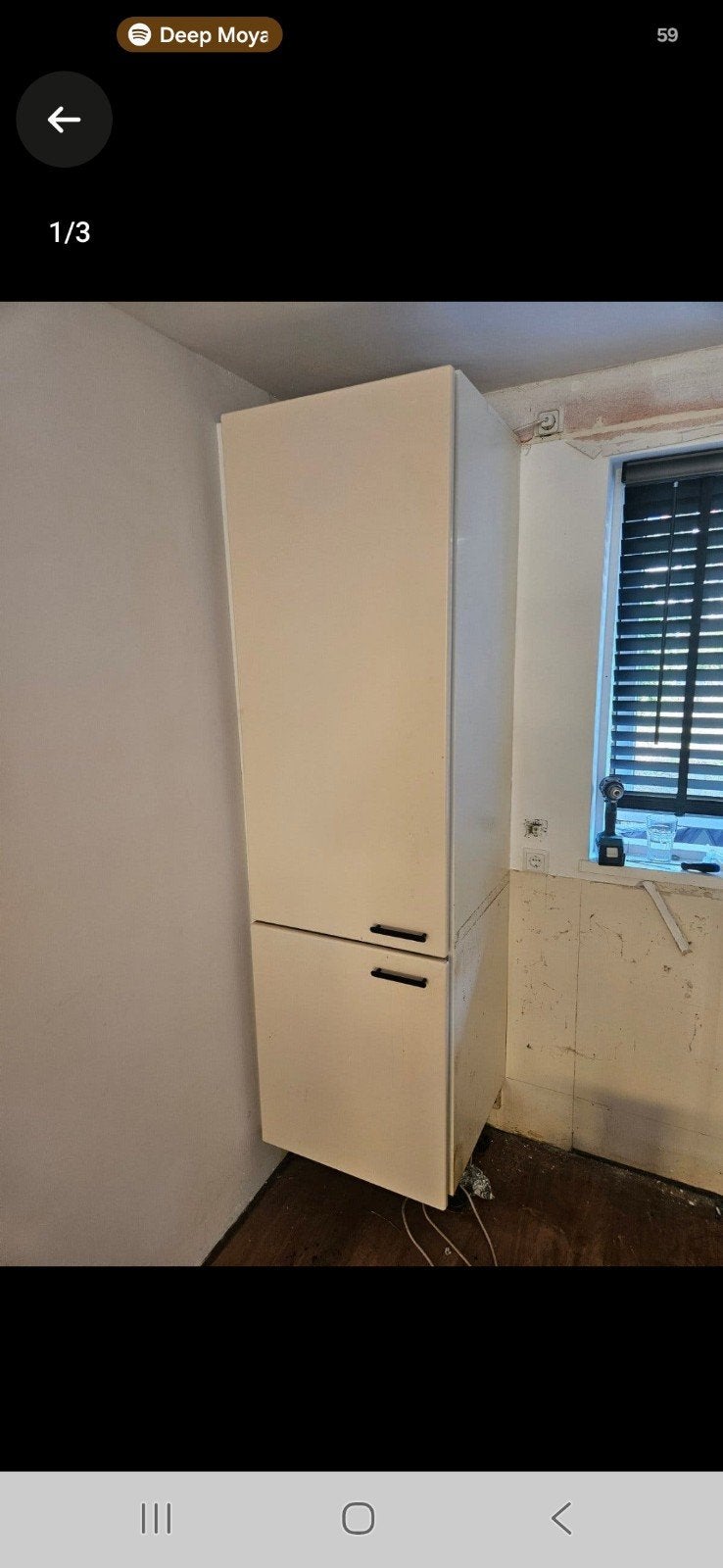Koelkast met vriesvak - Gebruikt, 150 tot 200 liter, Gebruikt, 45 tot 60 cm, Met vriesvak