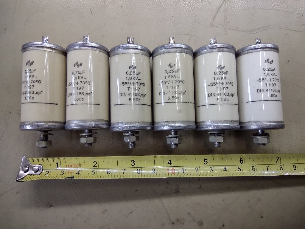ERO condensator 250nF 1,6KV, Hobby en Vrije tijd, Verzenden