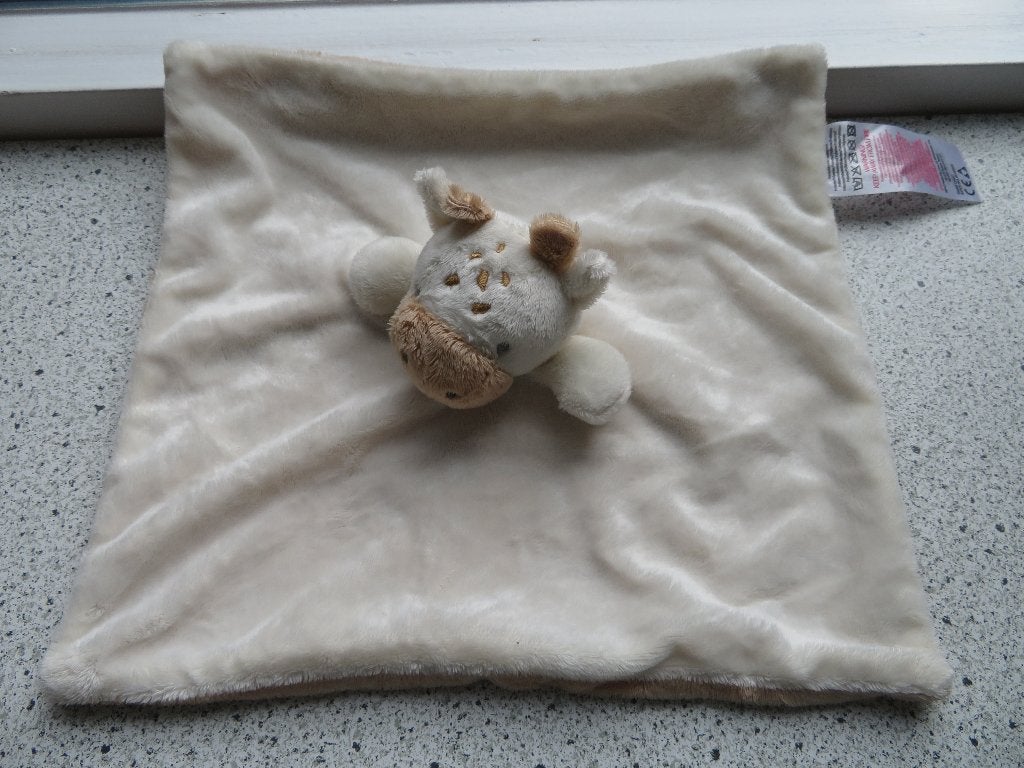 Knuffeldoek koe of koetje meet ca 30 cm bij 30 cm Primark?, Ophalen of Verzenden, Zo goed als nieuw, Koe, Wasbaar