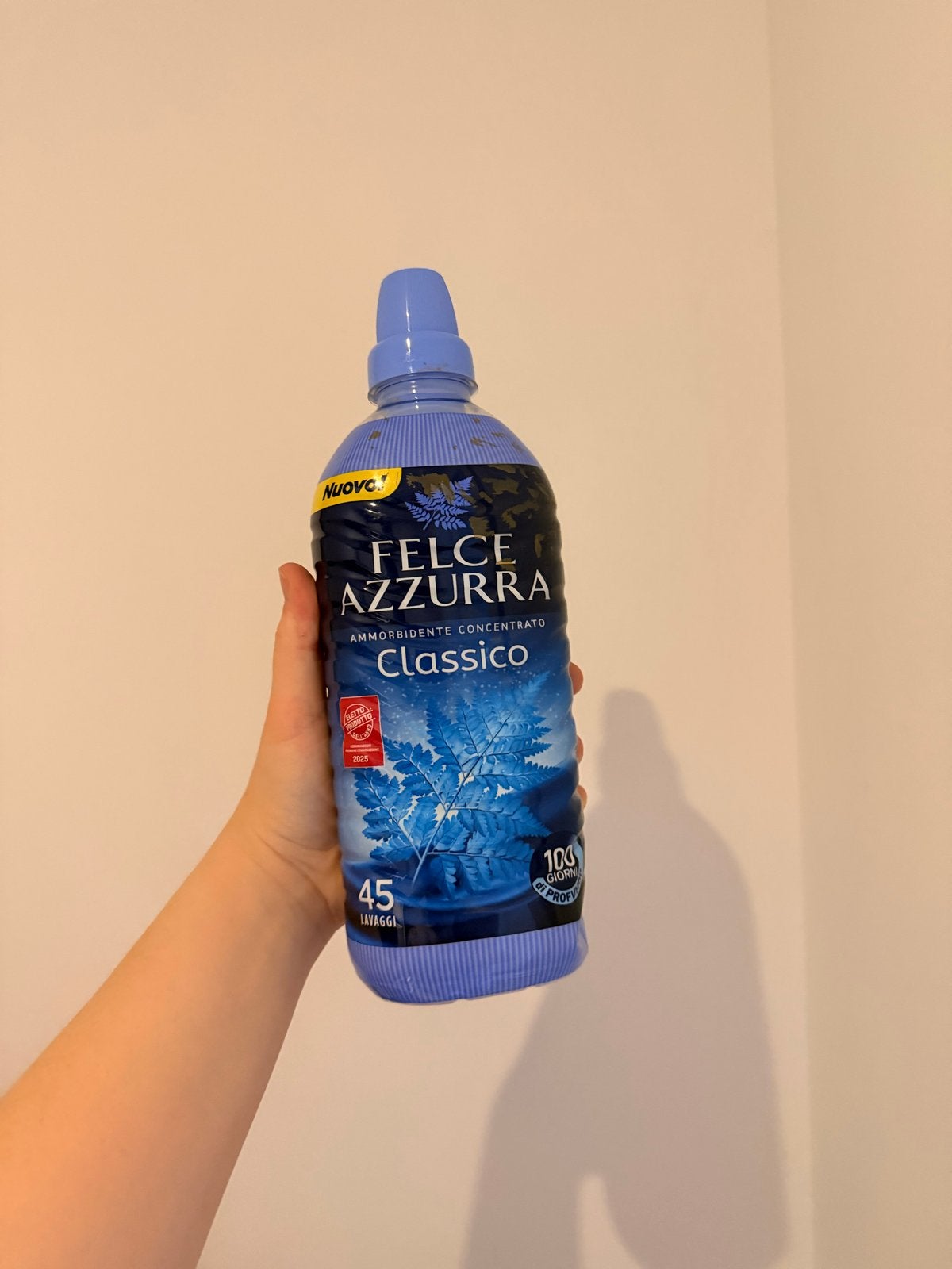 Felce Azzurra Wasverzachter Concentraat Classico 45 Wasbeurt, Verzenden, Nieuw