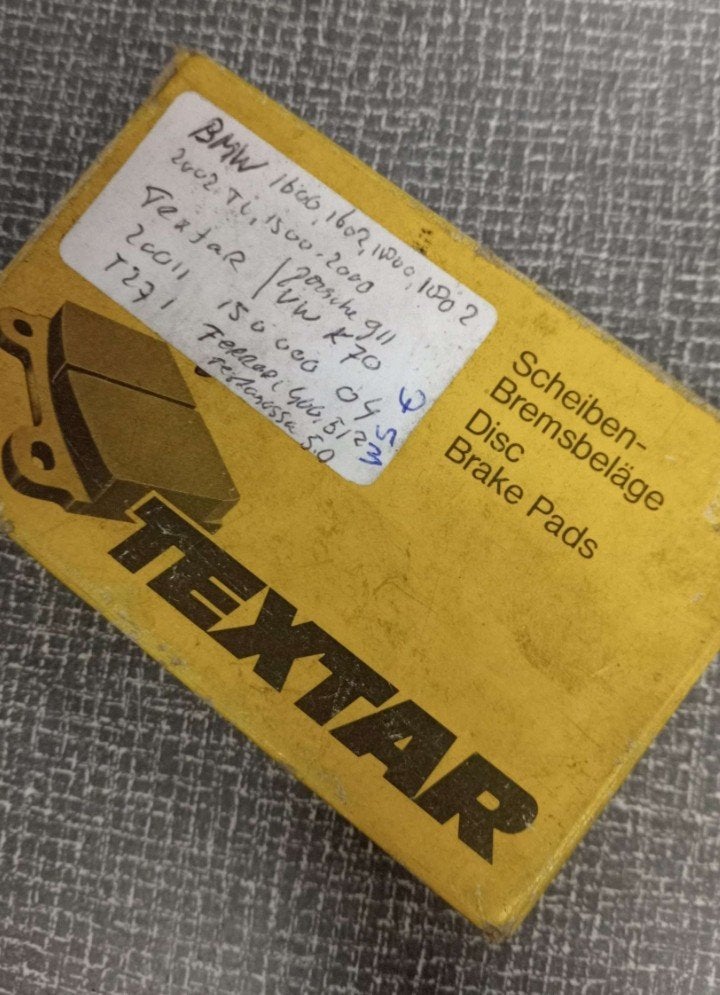 BMW 02 serie, VW K70, Porsche 912 Textar remblokken, Textar, Nieuw, Ophalen of Verzenden, BMW