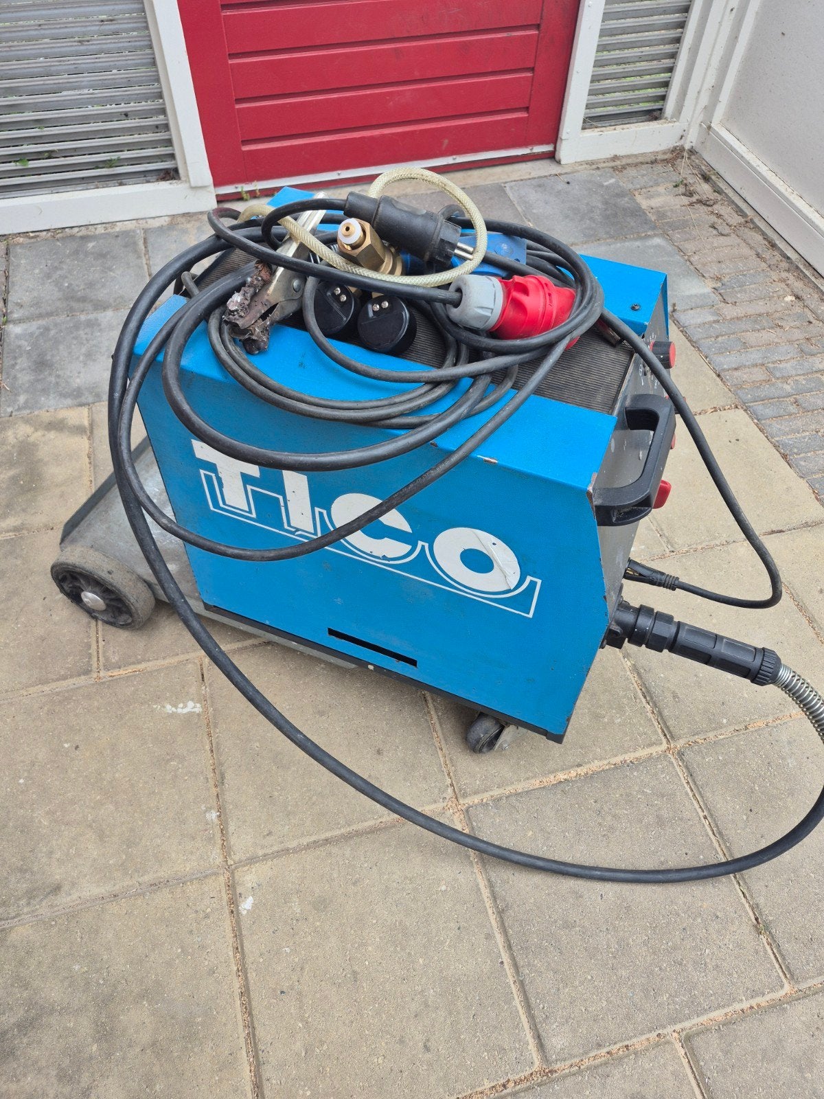 TICO KOMBIMIG 160 A / 180 A lasapparaat met gasfles, Ophalen, 150 tot 250 ampère, Co2