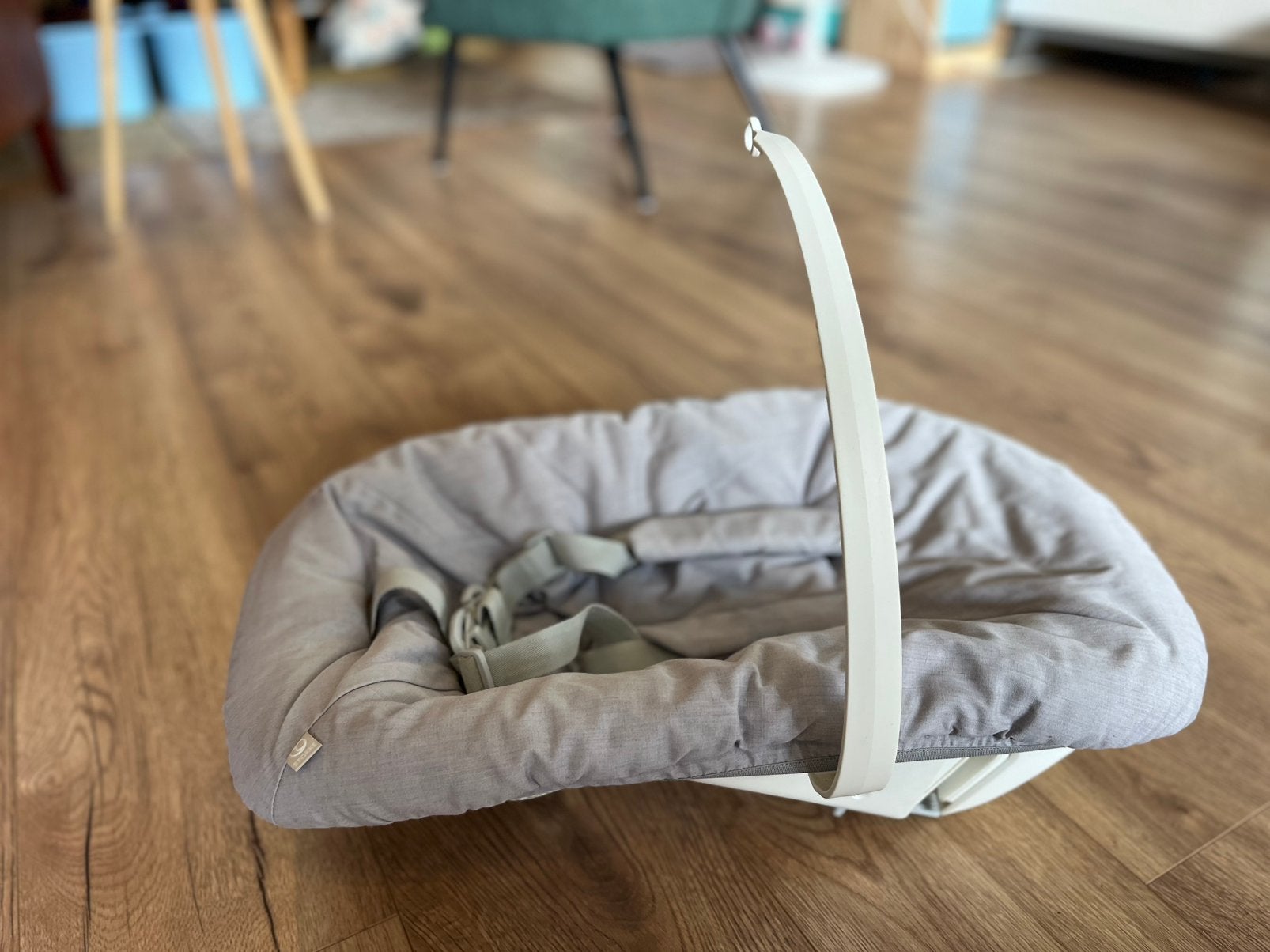 Tripp Trapp Newborn Set (Stokke) met speelgoedhanger, Kinderen en Baby's, Wipstoeltjes, Ophalen, Zo goed als nieuw
