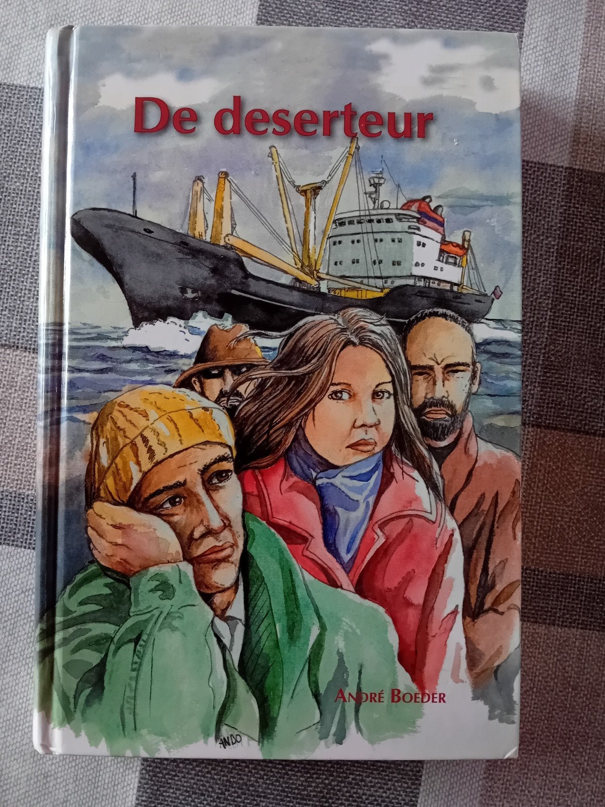 De deserteur - Spannend jeugdboek van Andre Boeder, Non-fictie, Zo goed als nieuw, Andre Boeder, Ophalen of Verzenden