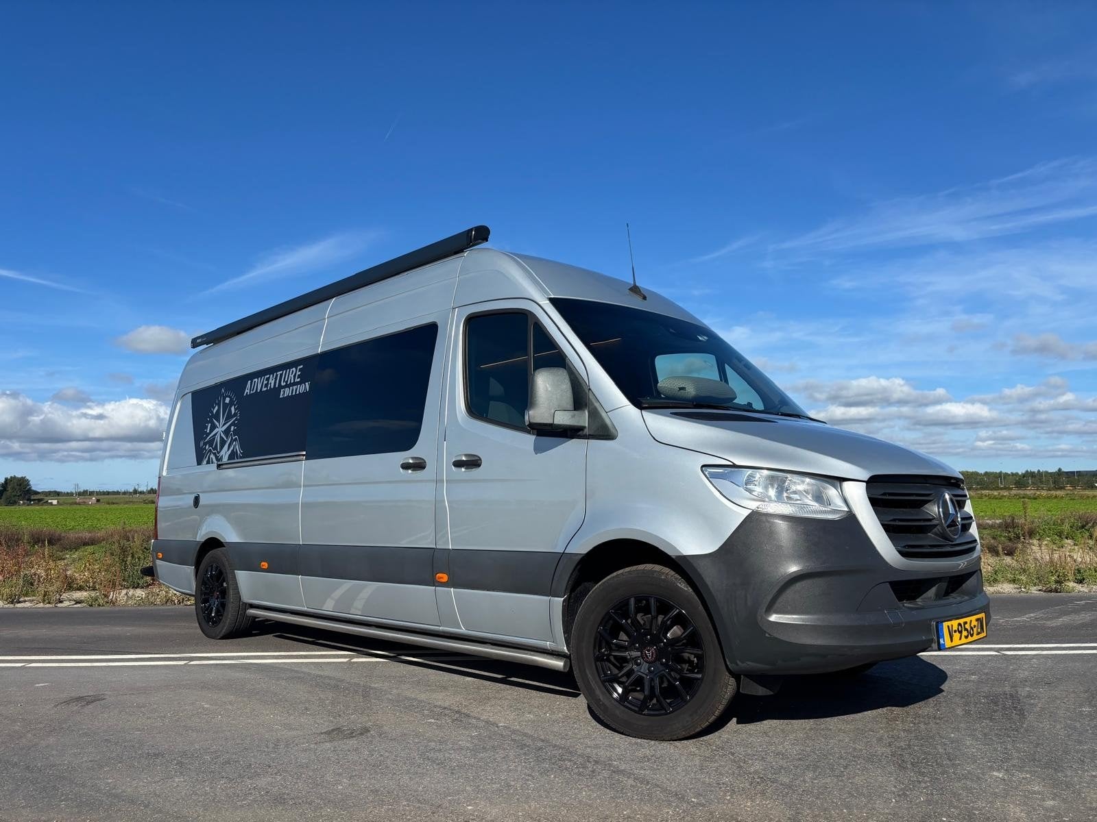 Mercedes Sprinter L3H2 Buscamper 2019 Automaat Nieuwbouw, Automaat, Gaslek-detector, Koelkast, Tot en met 2