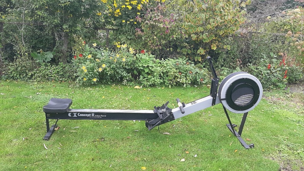 Concept2 model D roeiergometer, zonder monitor., Ophalen, Gebruikt, Benen, Metaal