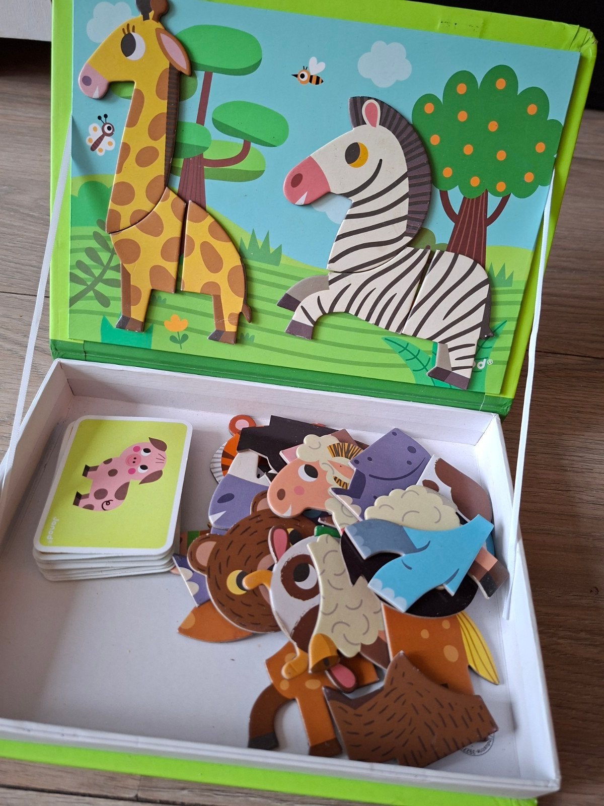 Janod Magneti'book - Magnetische Dieren Puzzels, Ophalen, Gebruikt, Puzzelen