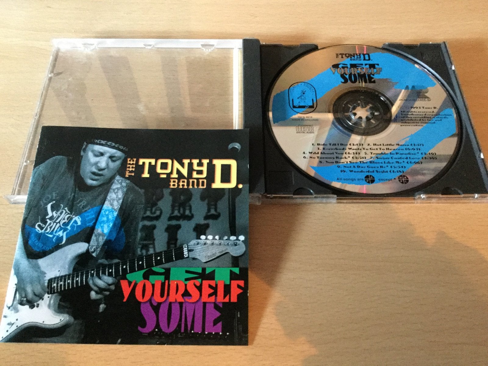 The Tony D Band-Get yourself some. Top bluesrock collector., Ophalen of Verzenden, Zo goed als nieuw, Poprock