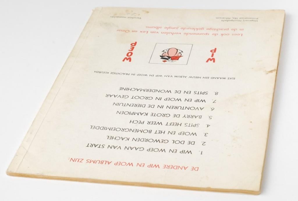 Wip en Woep, Spits en de Wondermachine (1968), Boeken, Stripboeken, Eén stripboek, Verzenden, Gelezen