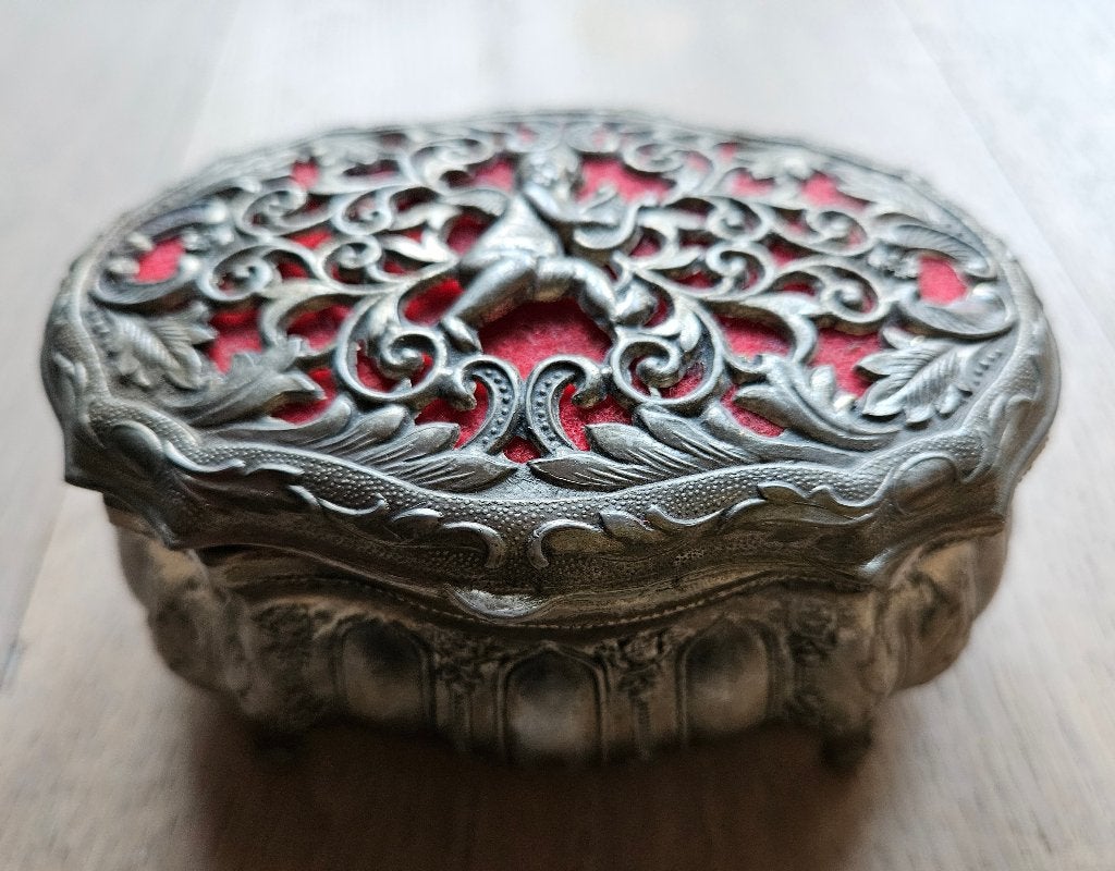 Vintage (sieraden)doosje, Ophalen of Verzenden