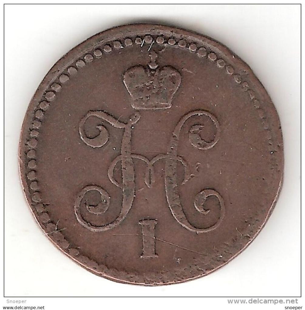 russia 1 kopek 1842 CM km 144.4 !! vf catalog val 25$, Verzenden, Rusland, Losse munt