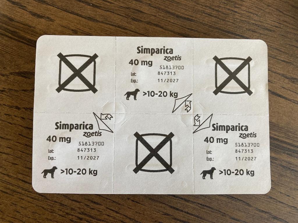 Kauwtabletten tegen vlooien en teken hond 10-20 kg, Ophalen of Verzenden, Nieuw