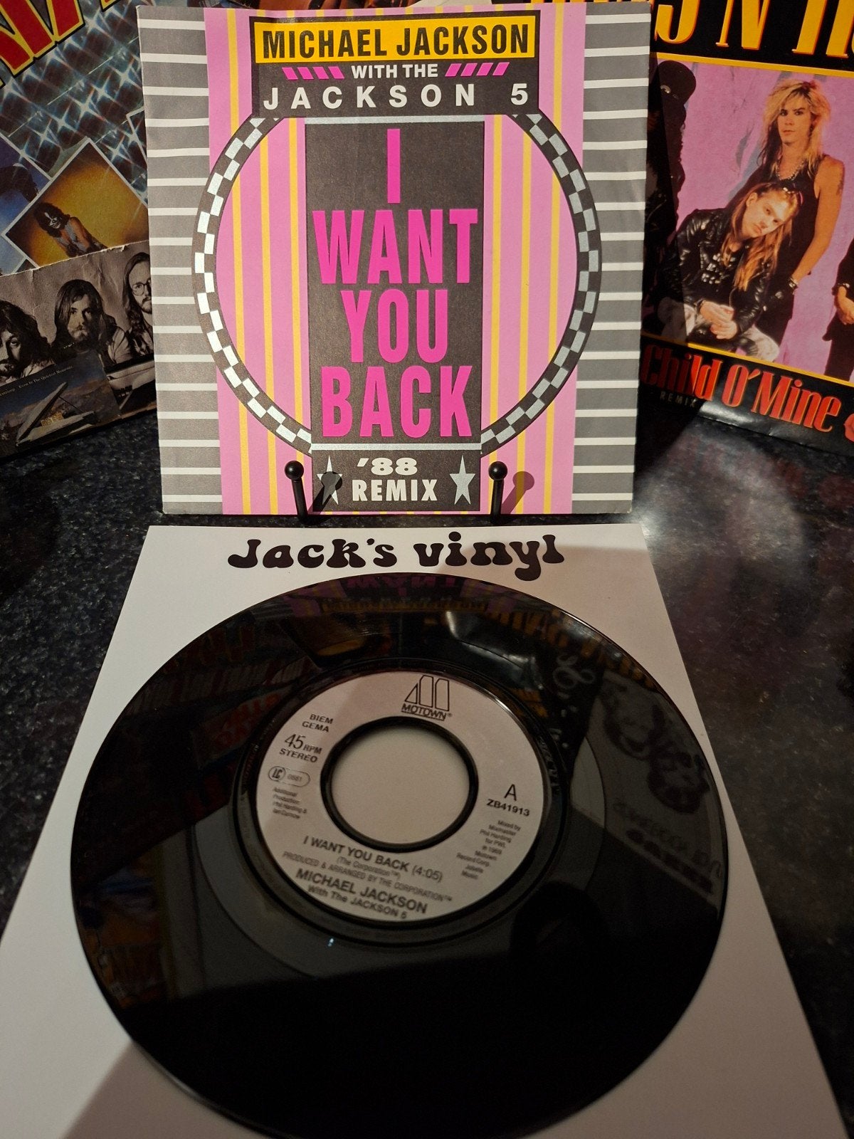 Michael Jackson  - I Want You Back '88 Remix   1988, Pop, Overige formaten, Ophalen of Verzenden, Overige typen
