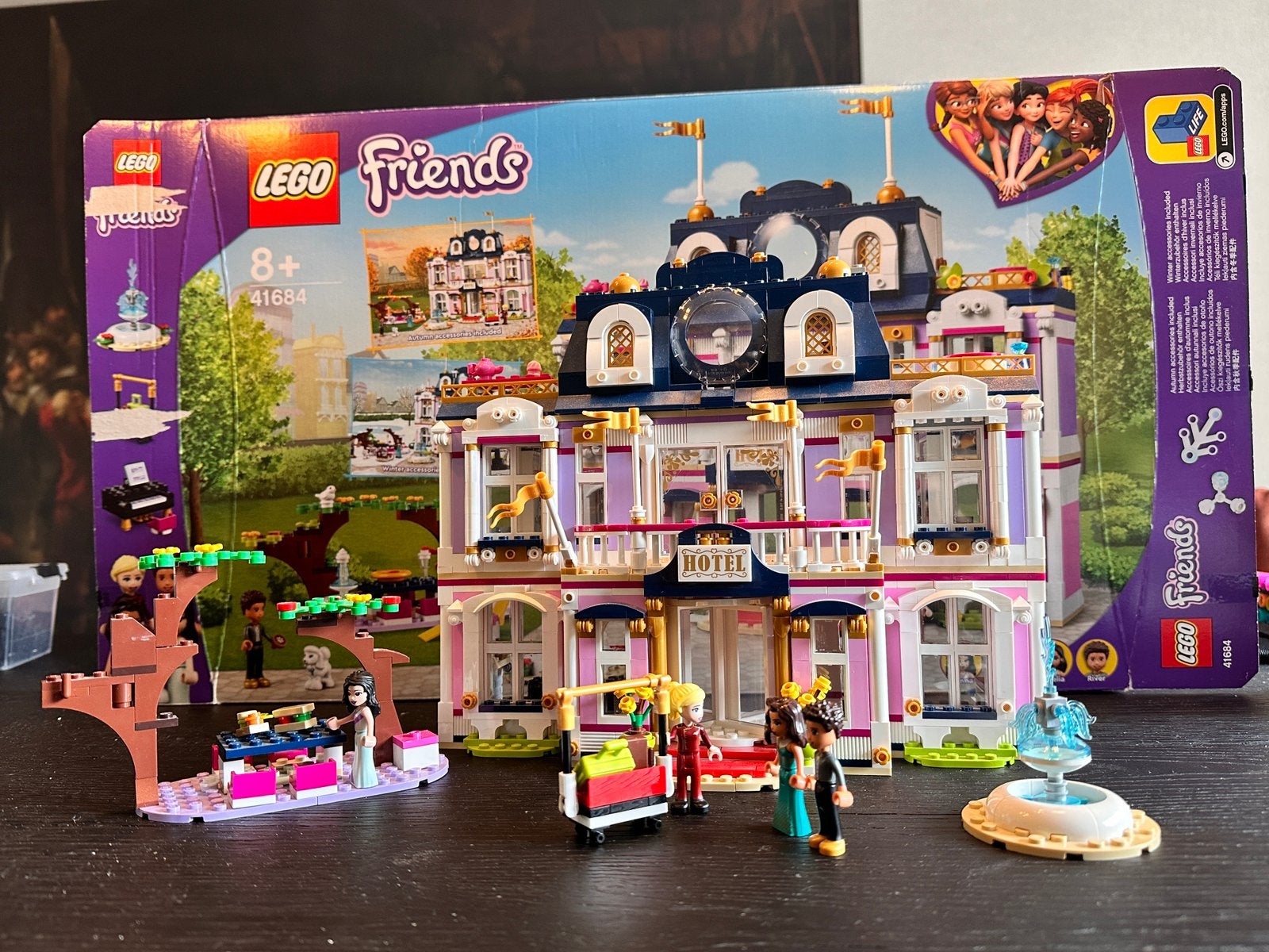 Lego Friends 41684 Heartlake Grand Hotel City, Inclusief instructies, Lego, Friends, Ophalen of Verzenden