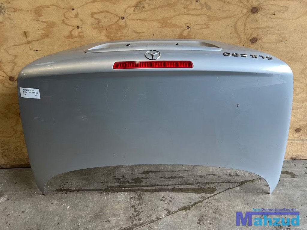MERCEDES SLK R170 zilver 744 achterklep 1996-2004, Gebruikt, Mercedes-Benz AG, Deur, Mercedes-Benz
