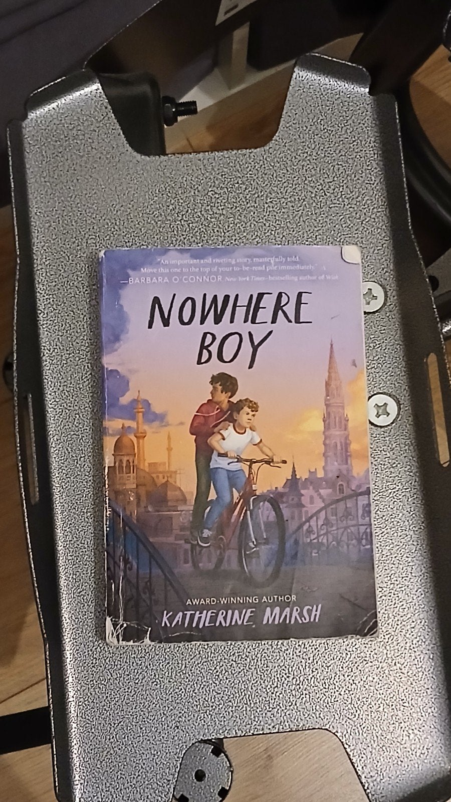Nowhere Boy - Katherine Marsh (Engels), Boeken, Kinderboeken | Jeugd | 13 jaar en ouder, Gelezen, Fictie, Ophalen of Verzenden