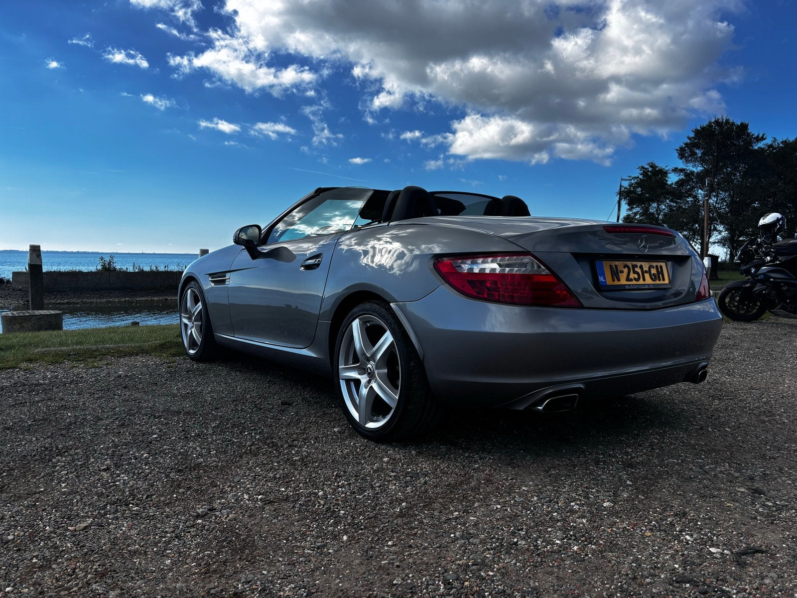 Mercedes SLK 250 AMG Sportpakket CABRIO!!, Automaat, Zwart, Cabriolet, 84 €/maand