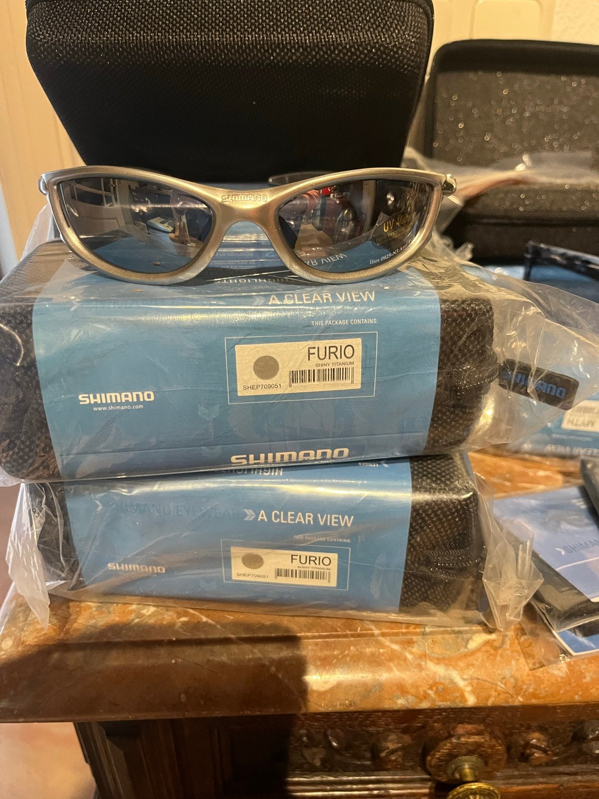 Partij van 10 stuks Shimano Furio zonnebrillen, Zonnebril, Overige kleuren, Nieuw, Ophalen