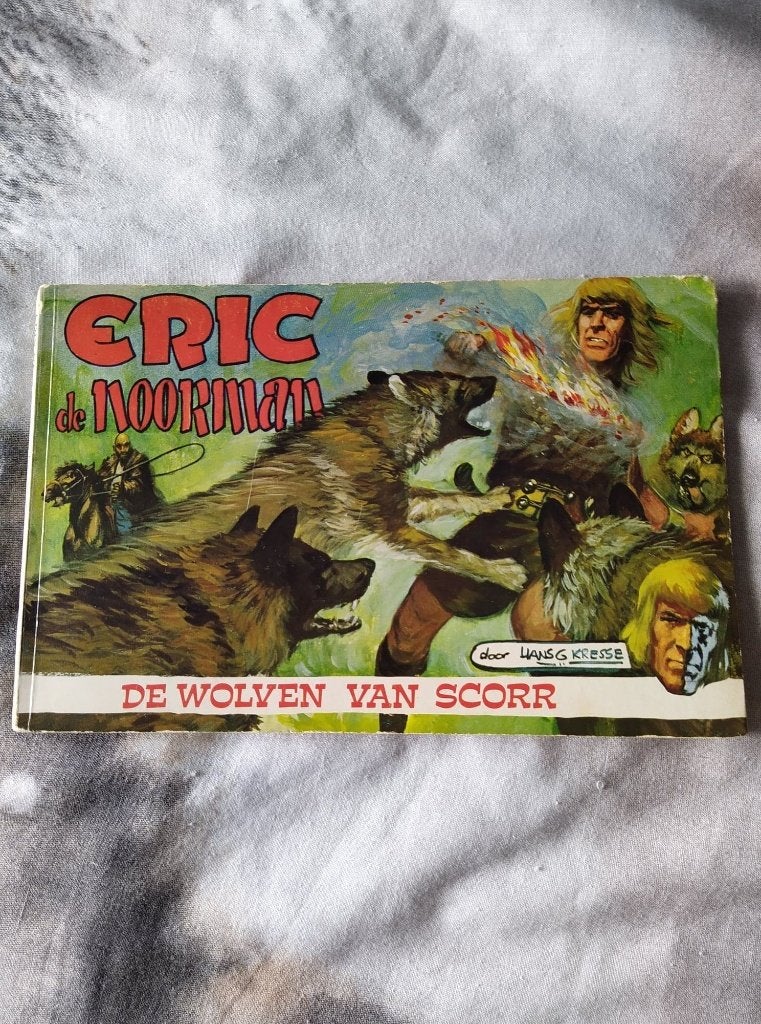 eric de noorman, Eén stripboek, Ophalen, Gelezen, Hans G. Kresse