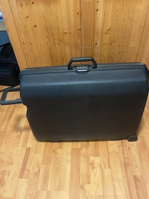 Samsonite Koffer - Zwart, Hard Kunststof, Gebruikt, Ophalen, Gebruikt, Hard kunststof, 45 tot 55 cm