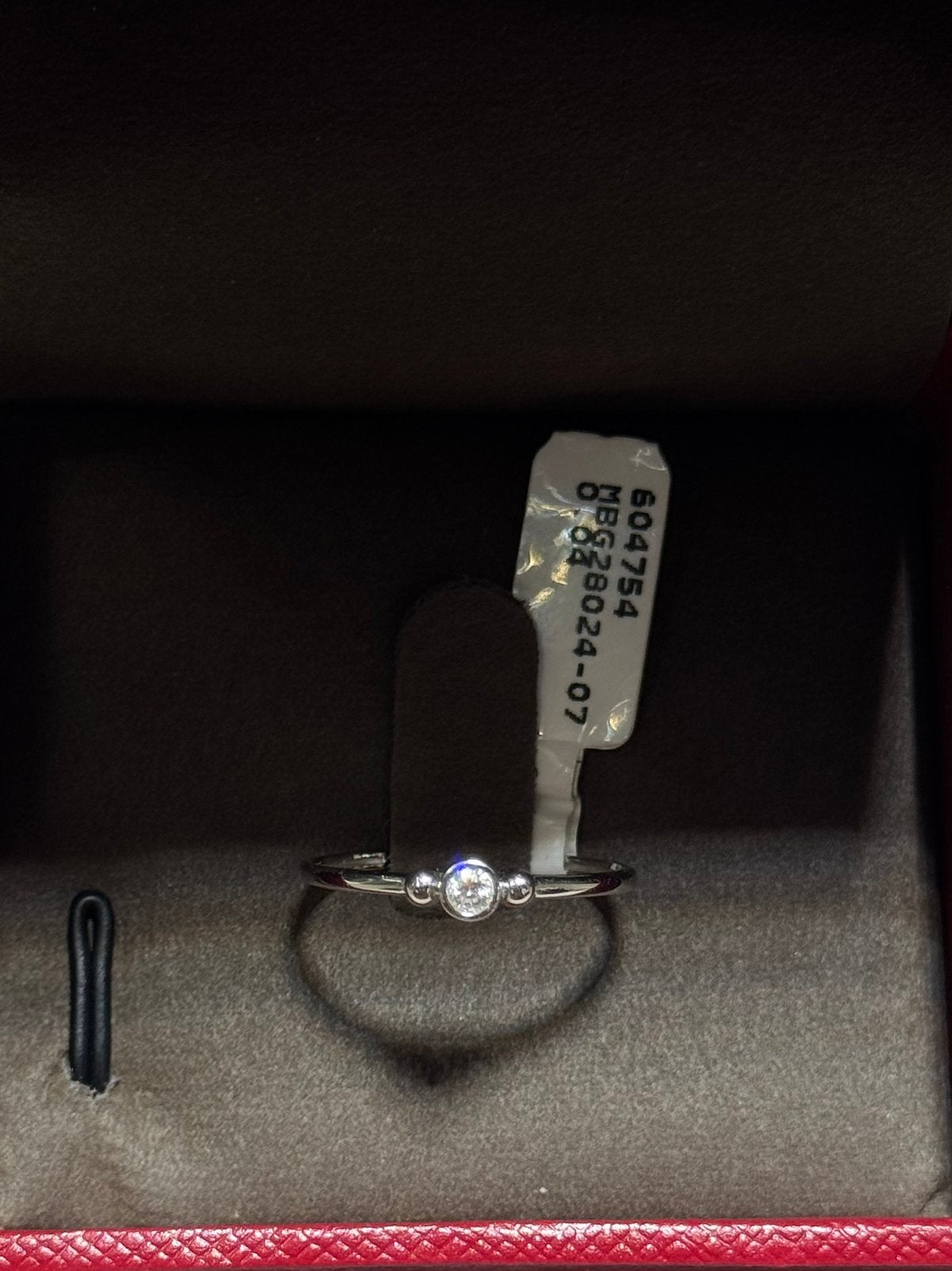 18K Goud - Diamanten Ring - Nieuw - NU 30%KORTING - 18Karaat, Sieraden, Tassen en Uiterlijk, Ringen, Wit, Nieuw, Ophalen of Verzenden