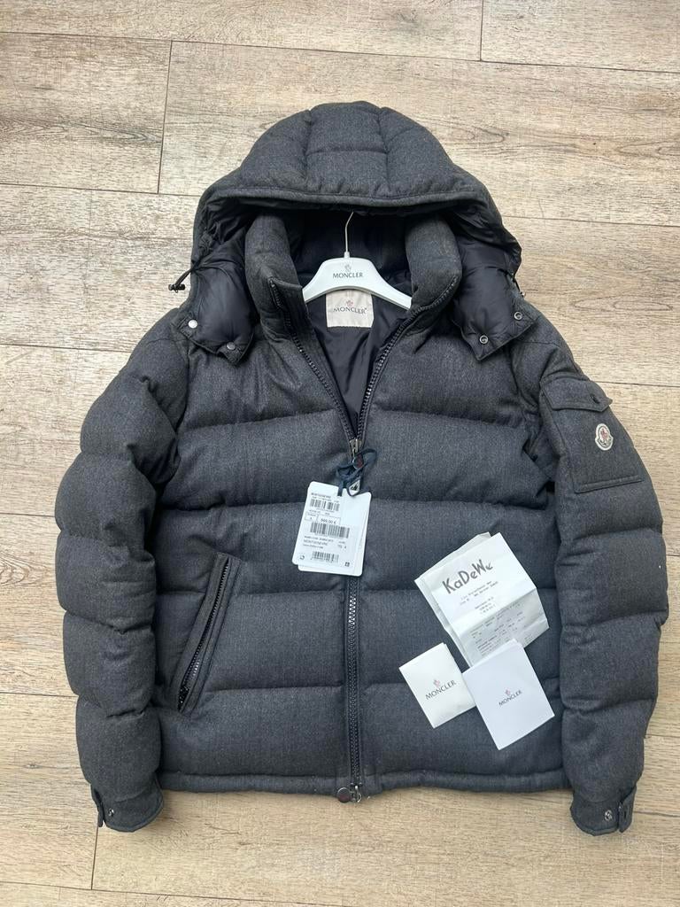 Moncler Montgenevre jas Maat L/4, Kleding | Heren, Ophalen of Verzenden, Zo goed als nieuw, Grijs