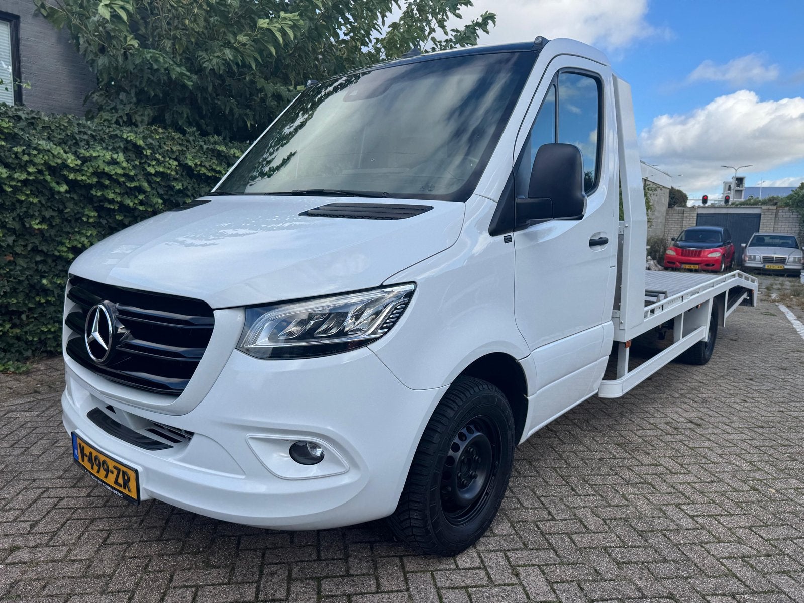 Mercedes-Benz Sprinter 2019|aut|luxe| oprijwagen/ambulance, Automaat, Zwart, 2000 kg, 2400 kg