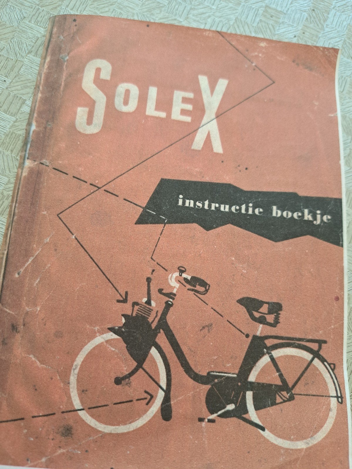" SOLEX " '50er Jaren  Instr.boekje, Ophalen of Verzenden, Gebruikt