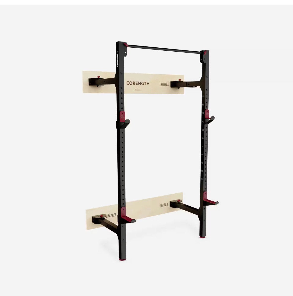 Inklapbaar fitness rek voor krachttraining, Ophalen, Zo goed als nieuw, Fitnessbank