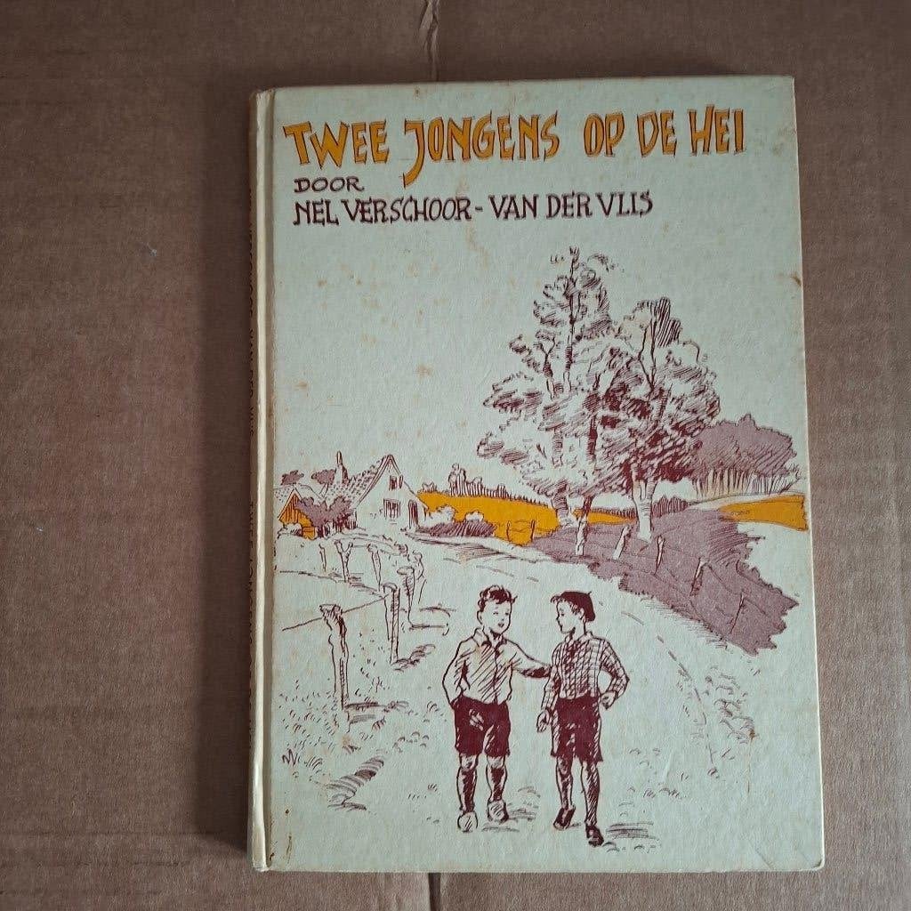 Twee jongens op de hei nel verschoor van der vlis, Ophalen of Verzenden, Gelezen