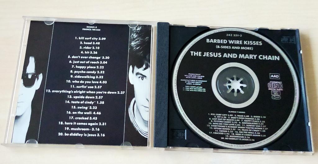 The Jesus and Mary Chain - Barbed Wire Kisses CD 1988, Ophalen of Verzenden, Zo goed als nieuw, Alternative