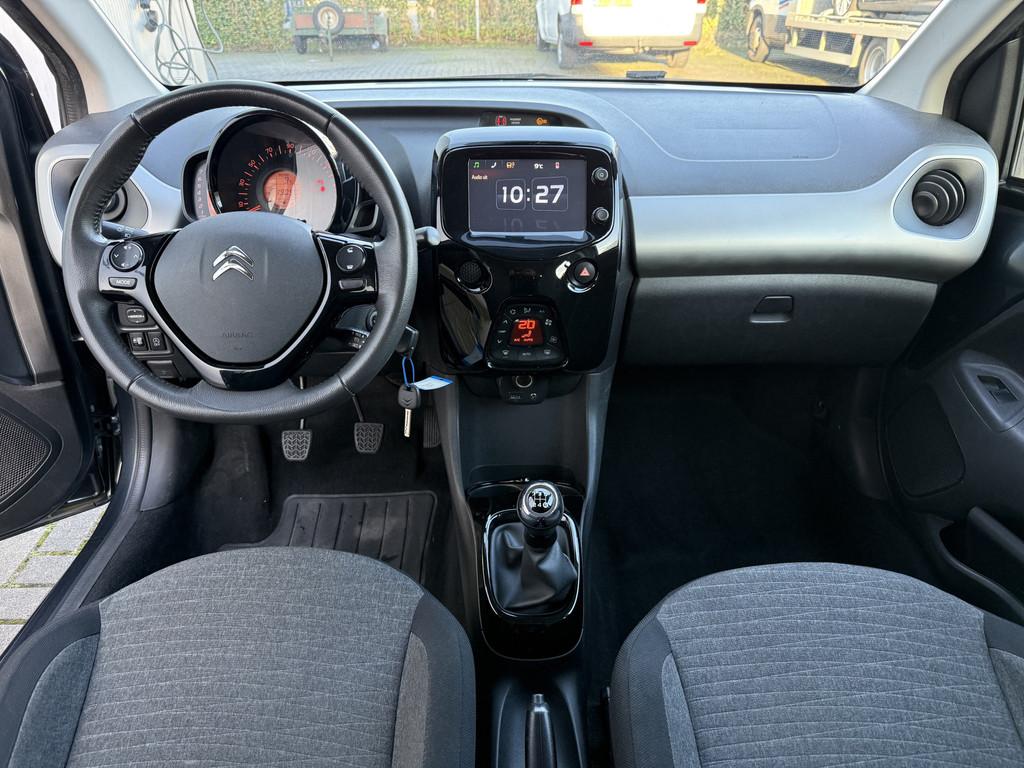 Citroën C1 1.0 e-VTi Shine ✅ Camera ✅ Bluetooth ✅ Ele, Auto's, Voorwielaandrijving, Stof, Gebruikt, 4 stoelen