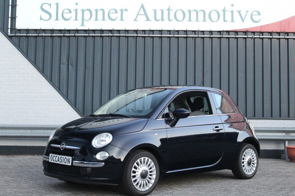 Fiat 500 1.2 Lounge, NAVI, Panorama dak!!, Gebruikt, 1242 cc, 4 cilinders, 840 kg