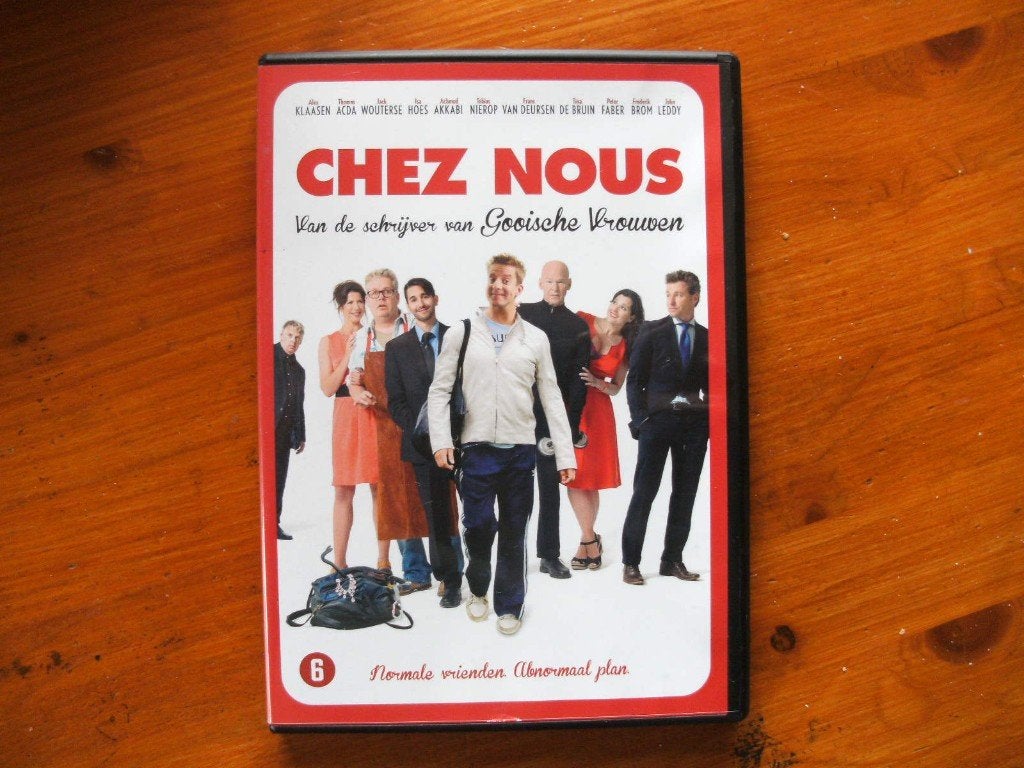 DVD: Chez Nous. Van de schrijver van Gooische Vrouwen., Vanaf 6 jaar, Ophalen of Verzenden, Zo goed als nieuw, Komedie