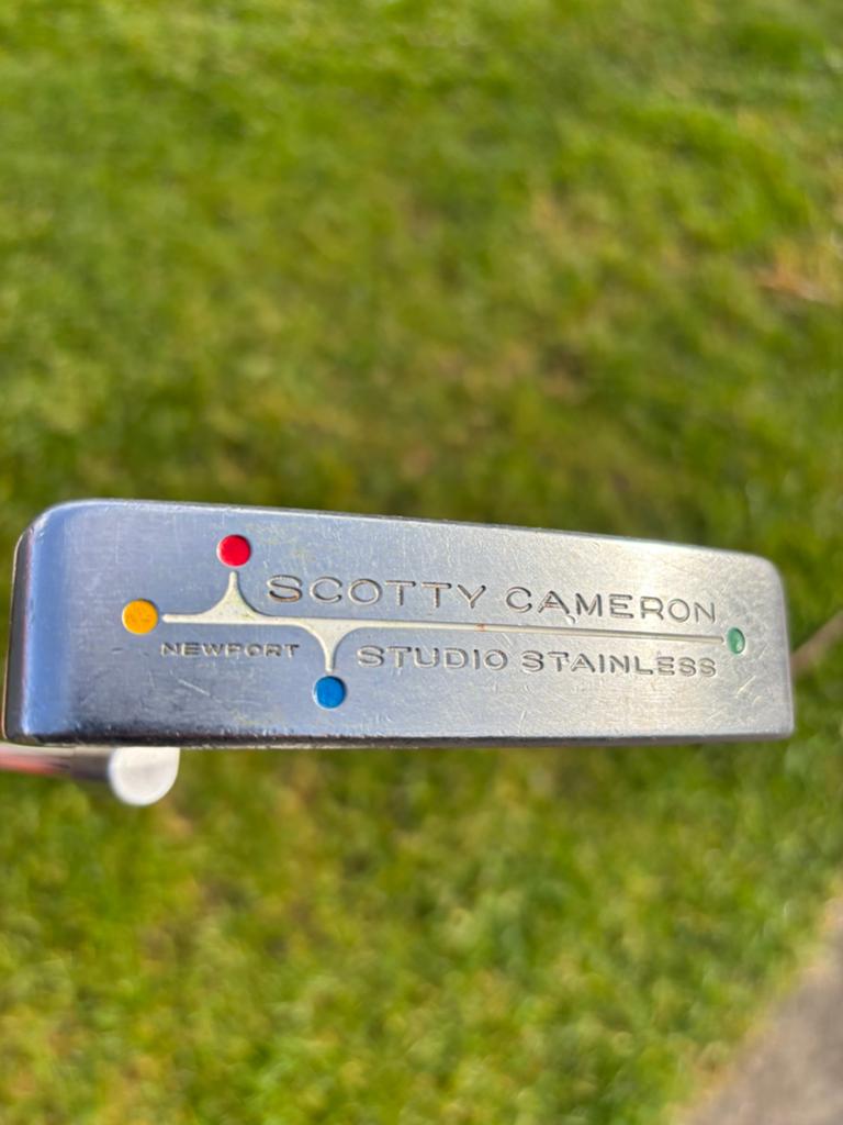 Scotty Cameron Newport Studio Stainless Putter, Sport en Fitness, Ophalen of Verzenden, Gebruikt, Club, Overige merken