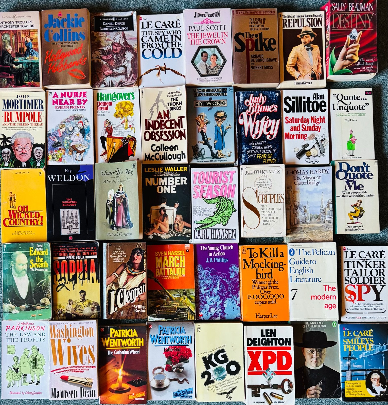 Diverse collectie Engelse paperbacks - Fictie & Thrillers, Ophalen of Verzenden, Gelezen, Wereld overig