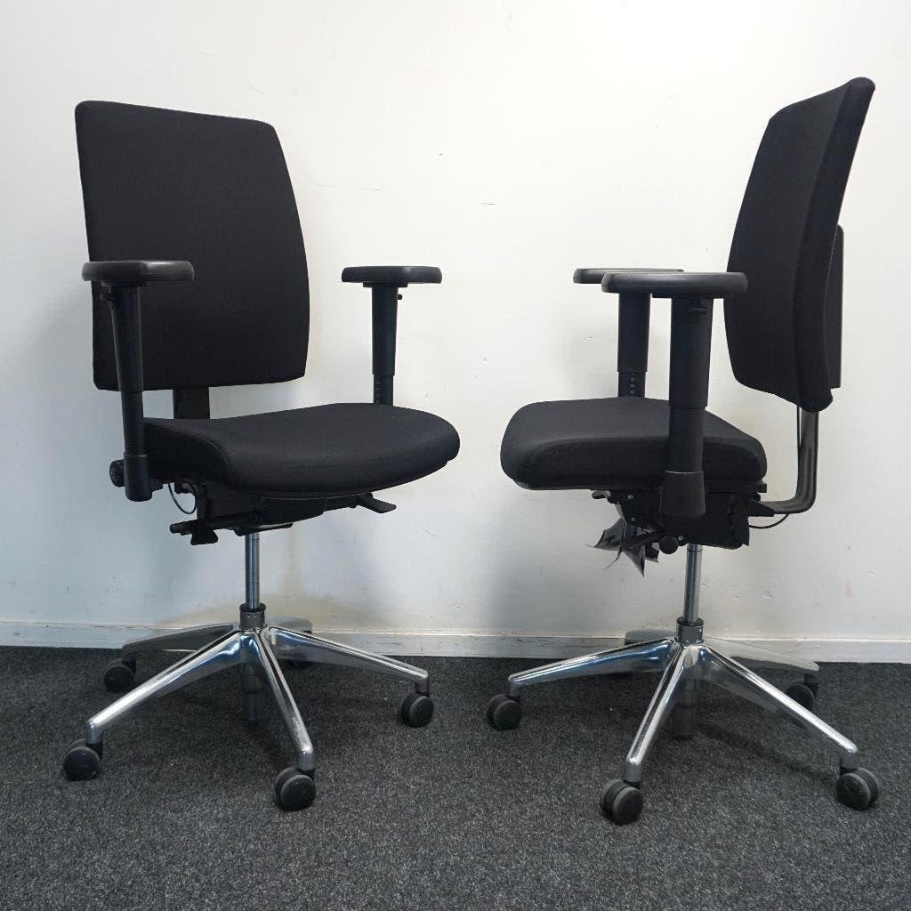 Bureaustoelen 707 CS | NPR - 1813 | Zwart gestoffeerd