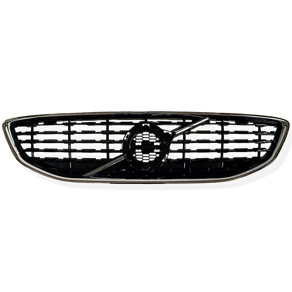 Grill Hoogglans Zwart Chrome Voor Volvo V40 Vanaf 2016 t/m 2, Verzenden, Automotive Parts, A.parts@hotmail.nl, Trasmolenlaan 12 3447 GZ Woerden