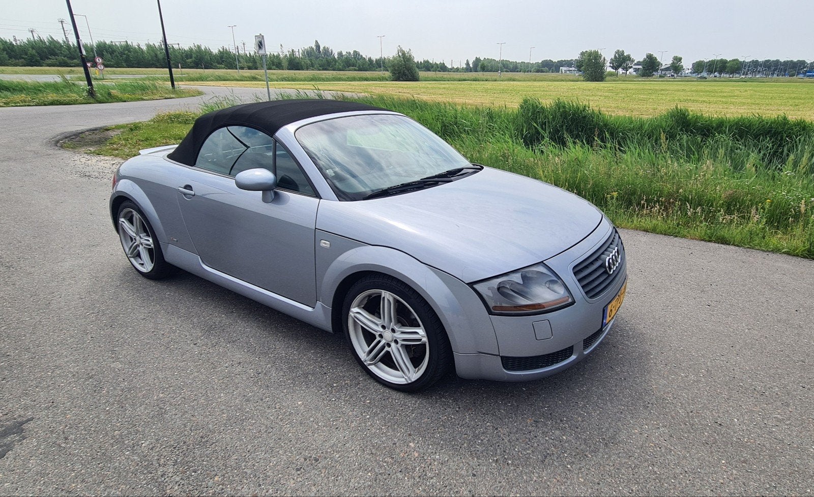 Audi TT roadster 2002 Grijs, Auto's, Audi, Particulier, Cabrio, ABS, Airconditioning, Alarm, Android Auto, Automatische klimaatregeling
