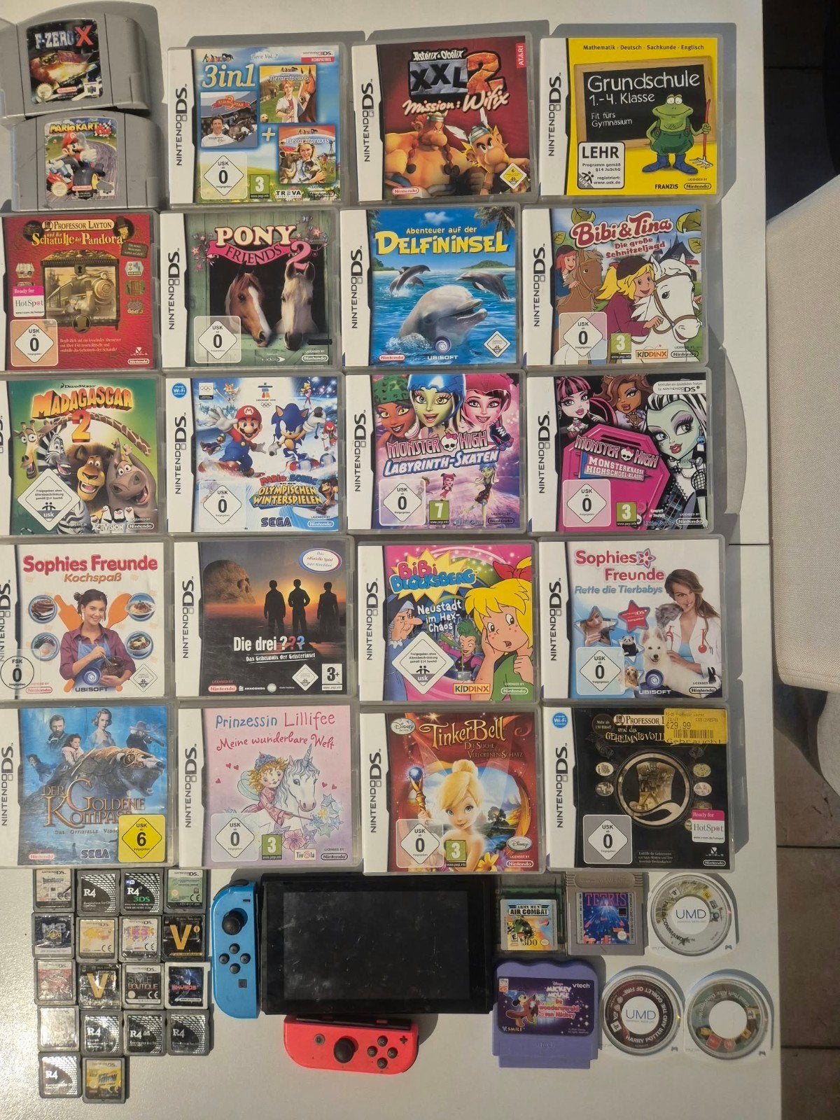Grote collectie Nintendo DS games en Nintendo Switch, Ophalen, Gebruikt, Overige genres, Eén computer